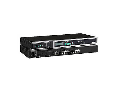 Moxa NPort 6650-8-T - 8 ports RS-232/422/485 secure device server, 100V~240VAC, -40~75  Degree C by MOXA